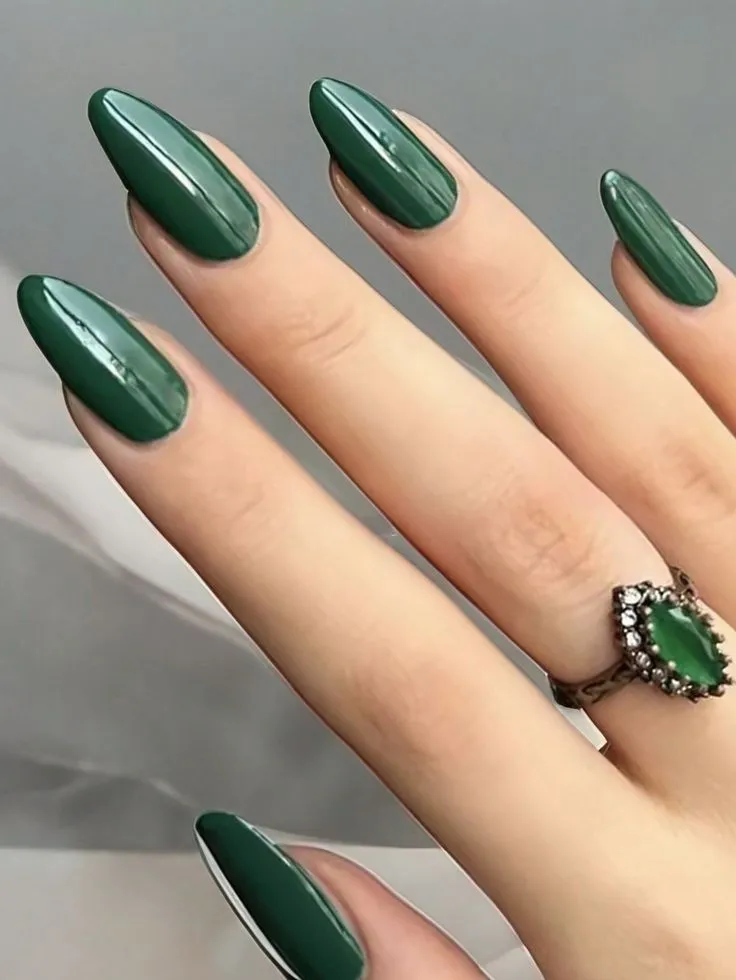 Colori unghie verde - unghie eleganti