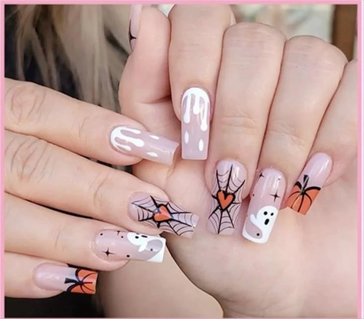 Nail Art - Halloween nails