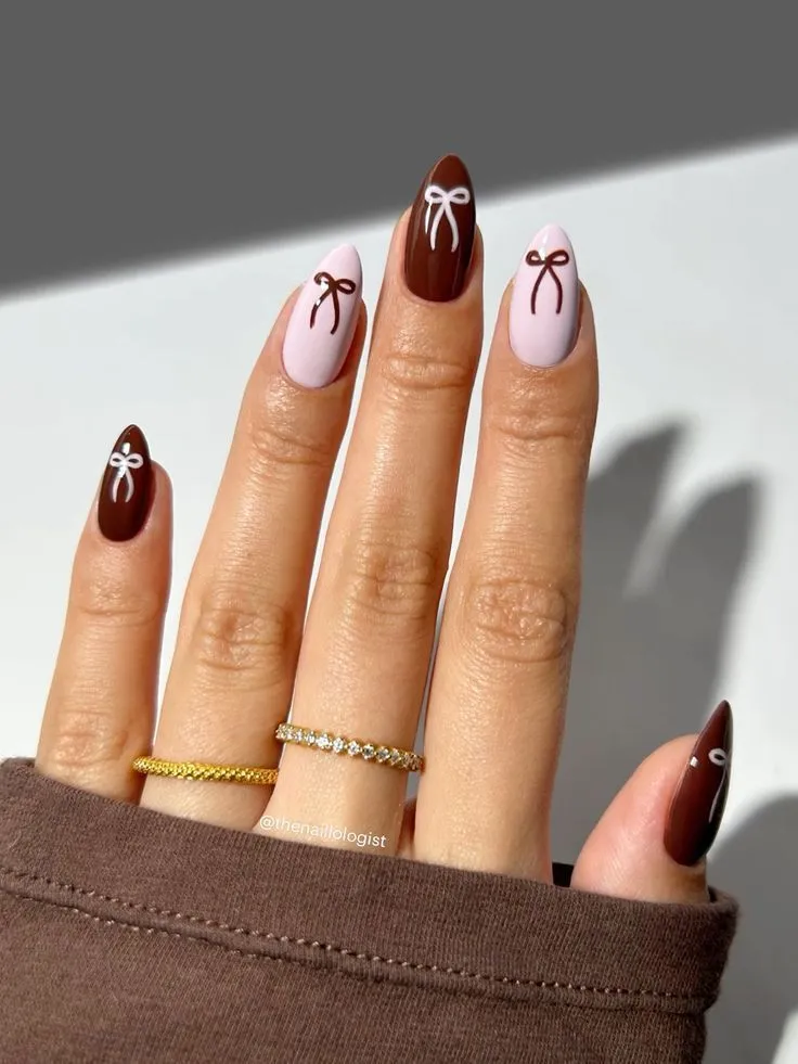 idee nail art autunno